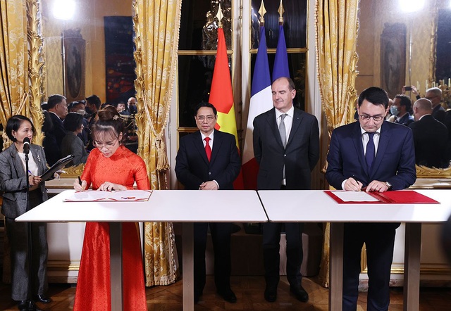 Ký kết các thỏa thuận hợp tác trị giá nhiều tỷ USD giữa Việt Nam và Pháp - Ảnh 1.