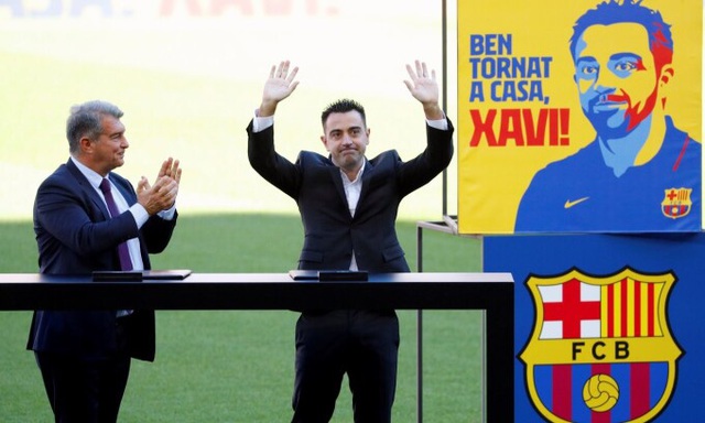 HLV Xavi ra mắt Barcelona, hứa mang chiến thắng trở lại - Ảnh 1.