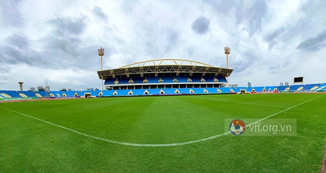 Sân Mỹ Đình sẵn sàng cho hai trận đấu của tuyển Việt Nam - Ảnh 1.
