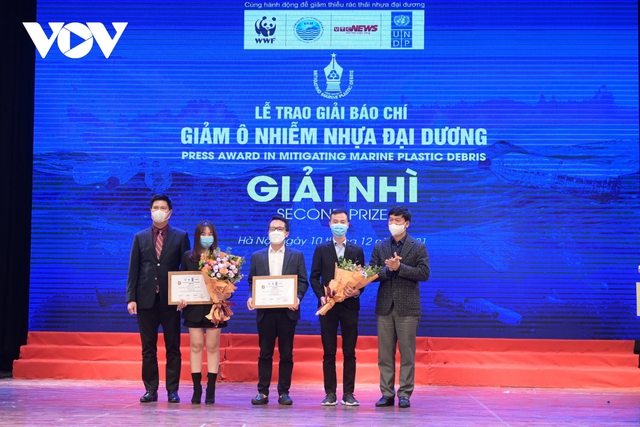 VTV giành giải Nhất giải báo chí về Giảm ô nhiễm nhựa đại dương - Ảnh 1.