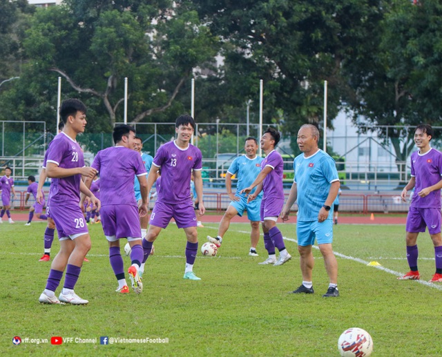 ĐT Việt Nam đã sẵn sàng cho trận đấu với ĐT Indonesia - Ảnh 1.