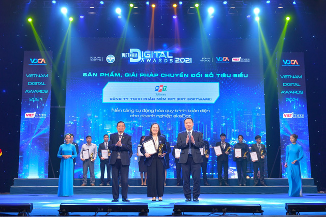 Giải thưởng Chuyển đổi số Việt Nam 2021 ghi nhận sự phát triển của nhiều giải pháp công nghệ mới - Ảnh 1.