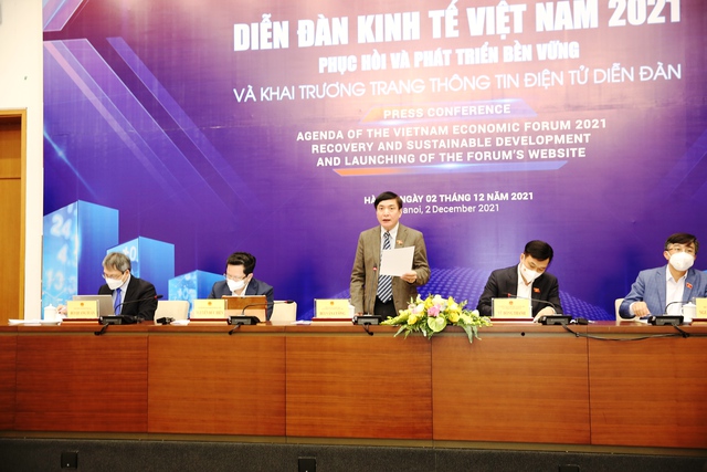 Diễn đàn Kinh tế Việt Nam 2021: Phục hồi và phát triển bền vững - Ảnh 1.