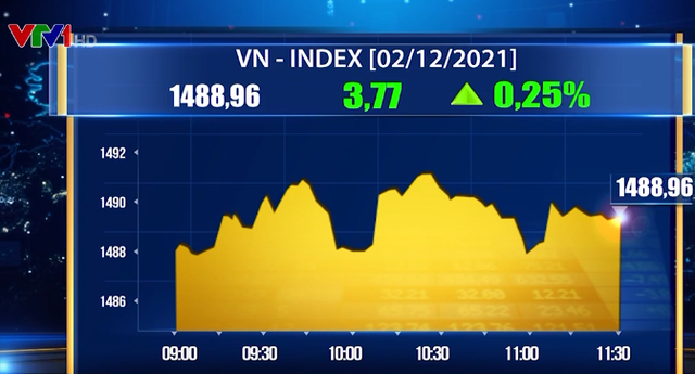 Chứng khoán lình xình, VN-Index tăng gần 4 điểm - Ảnh 1.