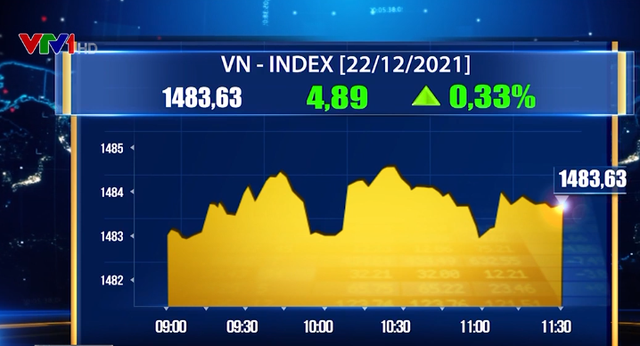 Cổ phiếu vừa và nhỏ hút dòng tiền, VN-Index tăng hơn 4 điểm - Ảnh 1.