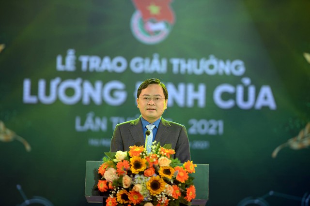 Vinh danh 57 gương thanh niên nông thôn nhận Giải thưởng Lương Định Của năm 2021 - Ảnh 1.