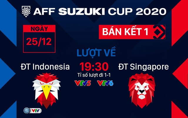 Lịch thi đấu bán kết AFF Cup 2020: Việt Nam - Thái Lan, Singapore - Indonesia - Ảnh 1.