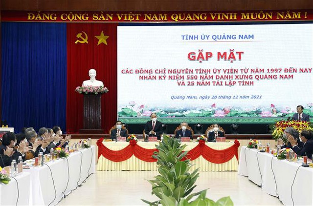 Chủ tịch nước Nguyễn Xuân Phúc dự Lễ kỷ niệm 550 năm danh xưng Quảng Nam - Ảnh 1.