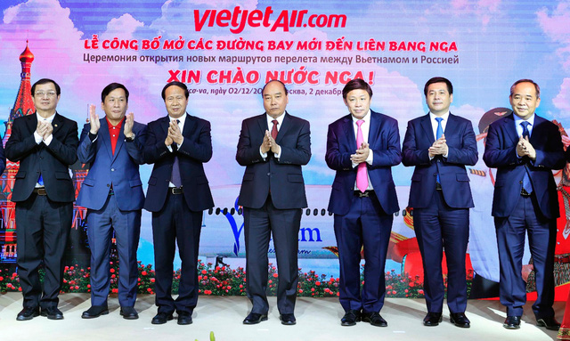 Vietjet công bố các đường bay thẳng tới Moskva nhân chuyến thăm Nga của Chủ tịch nước Nguyễn Xuân Phúc - Ảnh 1.