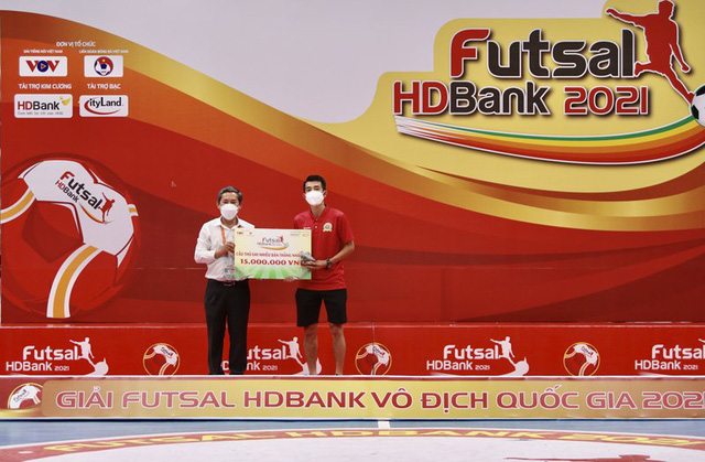 Bế mạc giải Futsal VĐQG 2021: Thái Sơn Nam lần thứ 6 đăng quang ngôi vô địch - Ảnh 3.