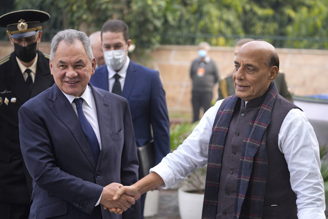 Tổng thống Nga thăm Ấn Độ - Ảnh 1.