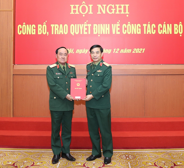 Trao quyết định nghỉ hưu và tặng thưởng cho 6 Đại tướng, Thượng tướng quân đội - Ảnh 4.