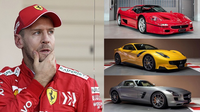Sebastian Vettel rao bán bộ sưu tập xe hơi - Ảnh 1.