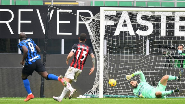 AC Milan 0-3 Inter Milan: Lukaku-Martinez tỏa sáng, AC Milan đại bại trên sân nhà - Ảnh 4.