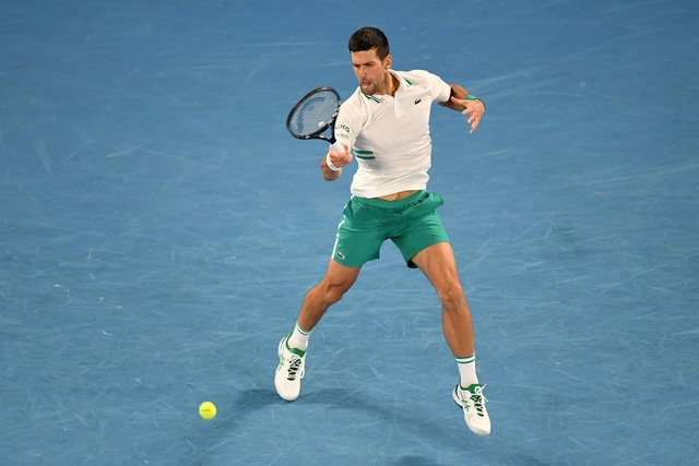 Thắng áp đảo Medvedev, Djokovic lần thứ 9 đăng quang tại Australia mở rộng - Ảnh 1.