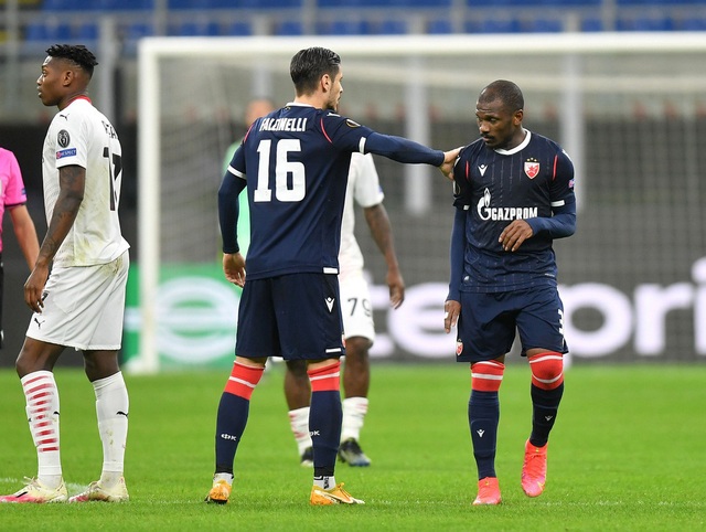 AC Milan 1-1 Sao đỏ Belgrade: Milan vào vòng 1/8 Europa League với luật bàn thắng sân khách - Ảnh 3.