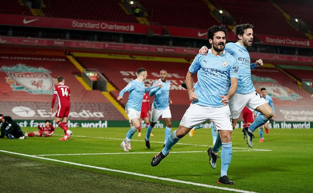 Liverpool 1-4 Man City: Chiến thắng thuyết phục - Ảnh 1.