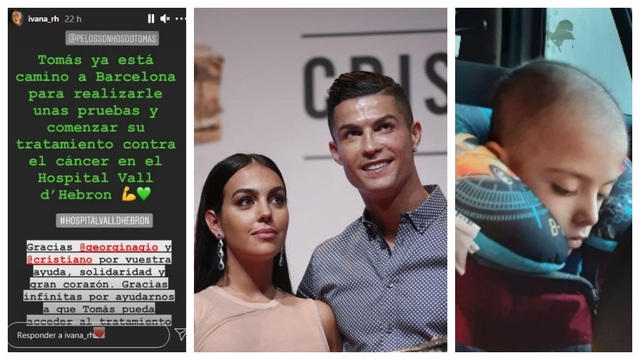 Nghĩa cử cao đẹp của Ronaldo và bạn gái - Ảnh 1.