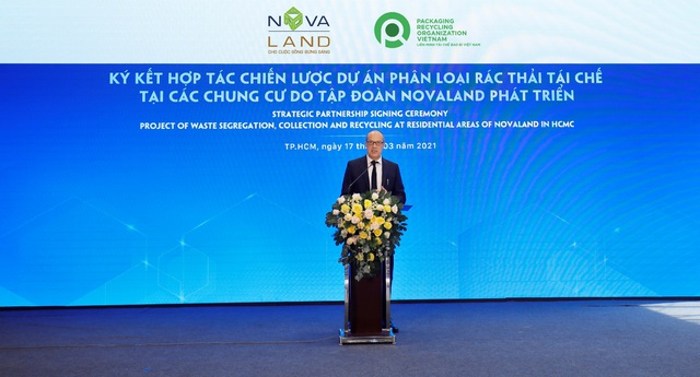 Novaland hợp tác chiến lược với PRO Việt Nam trong phân loại, thu gom rác tái chế tại nguồn - Ảnh 2.