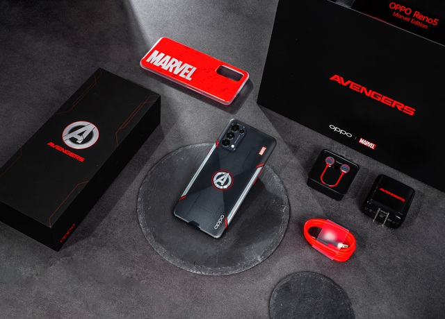 Mở hộp OPPO Reno5 phiên bản Marvel Edition đặc biệt: Giá 9.69 triệu, bán  giới hạn 2000 máy
