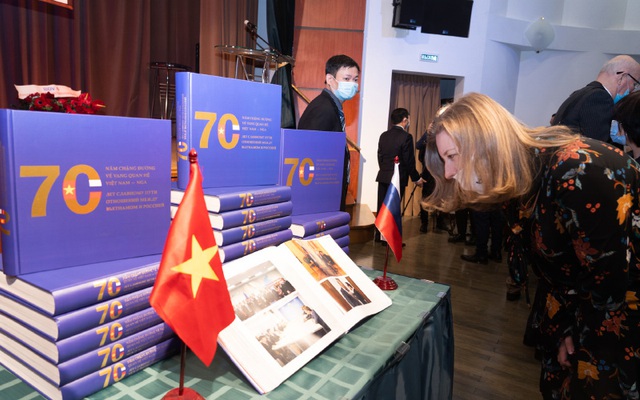 
Book chronicling 70 years of Vietnam-Russia ties launched
