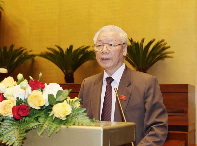 Chủ tịch nước trình Quốc hội miễn nhiệm Thủ tướng Nguyễn Xuân Phúc - Ảnh 1.