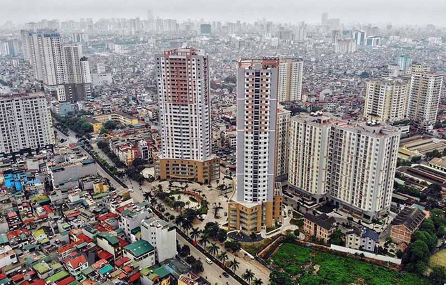 Giá chung cư Hà Nội vẫn tăng trong năm 2021 - Ảnh 1.
