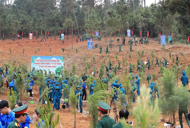 Chủ tịch nước Nguyễn Xuân Phúc dự Lễ phát động trồng cây tại Khu di tích lịch sử K9 - Ảnh 2.