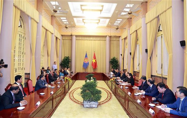Các nước ASEAN chúc mừng Chủ tịch nước Nguyễn Xuân Phúc - Ảnh 1.