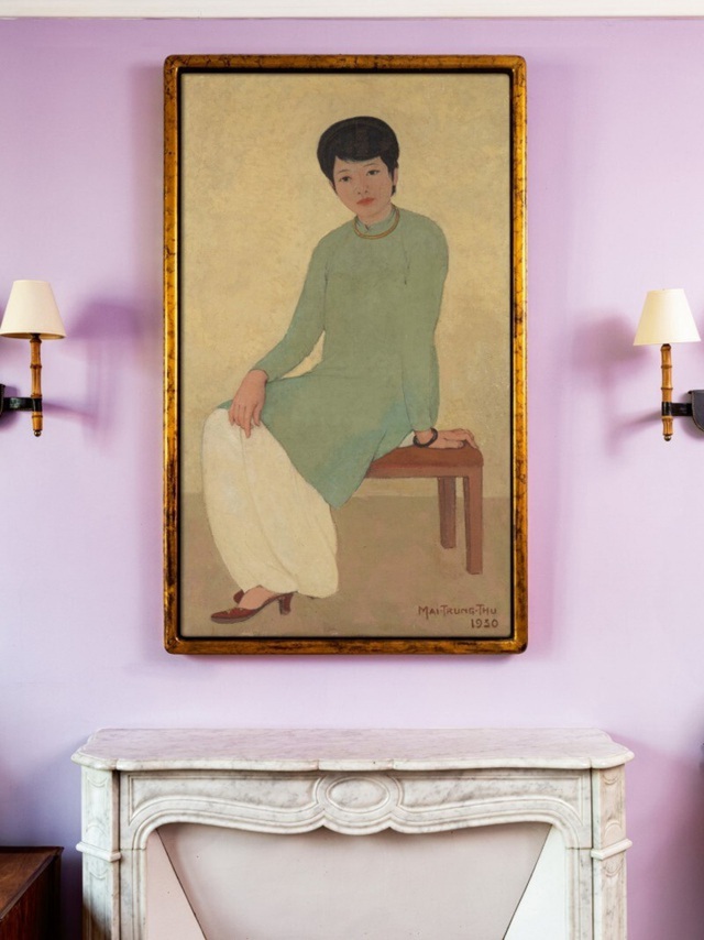 Bức họa Portrait de Mademoiselle Phuong giá 3,1 triệu USD có gì đặc biệt? - Ảnh 2.