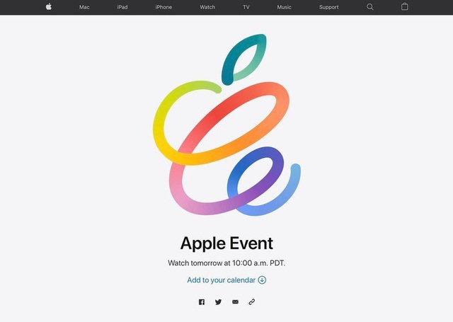 Những cách xem trực tuyến sự kiện Spring Loaded của Apple - Ảnh 2.