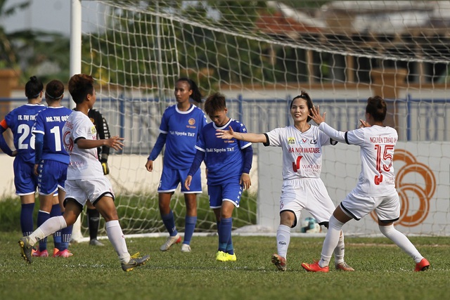 Khởi tranh giải bóng đá nữ Cúp QG 2021: Hà Nội I Watabe, Phong Phú Hà Nam ra quân thắng lợi - Ảnh 1.