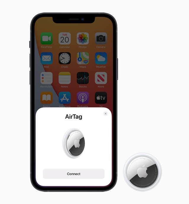 AirTag - phụ kiện định vị của Apple ra mắt với giá 29 USD - Ảnh 2.