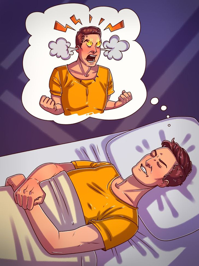 Ngủ trong tức giận có thể gây tác hại không ngờ đến sức khỏe - Ảnh 1.