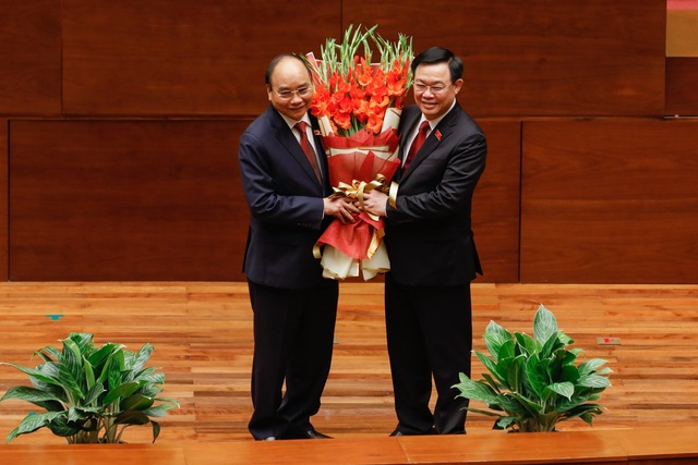 VIDEO: Chủ tịch nước Nguyễn Xuân Phúc tuyên thệ nhậm chức - Ảnh 2.