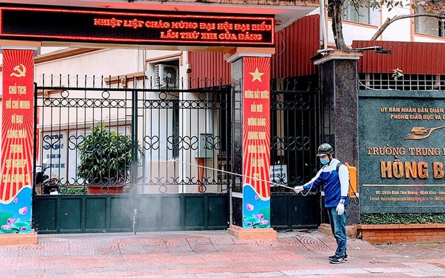 
Students across various grades in Hai Phong have stopped attending school from May 10. (Photo: NDO/Ngo Quang Dung)
