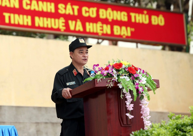 Gần 300 cán bộ, chiến sĩ cảnh sát cơ động hỗ trợ Bắc Giang chống dịch - Ảnh 3.