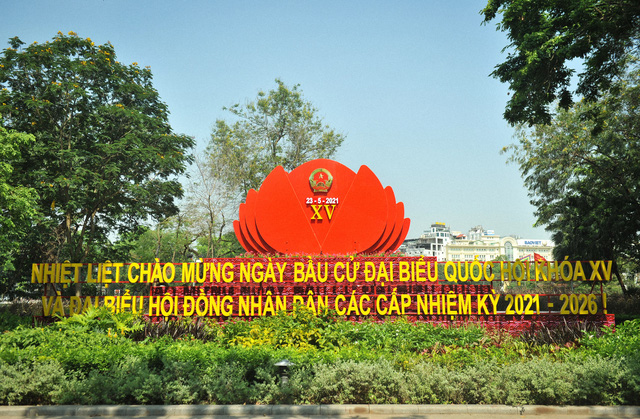 Thủ đô Hà Nội hân hoan, phấn khởi trước ngày hội toàn dân - Ảnh 3.