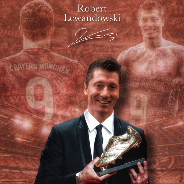 Lewandowski giành Chiếc giày vàng châu Âu đầu tiên trong sự nghiệp - Ảnh 1.