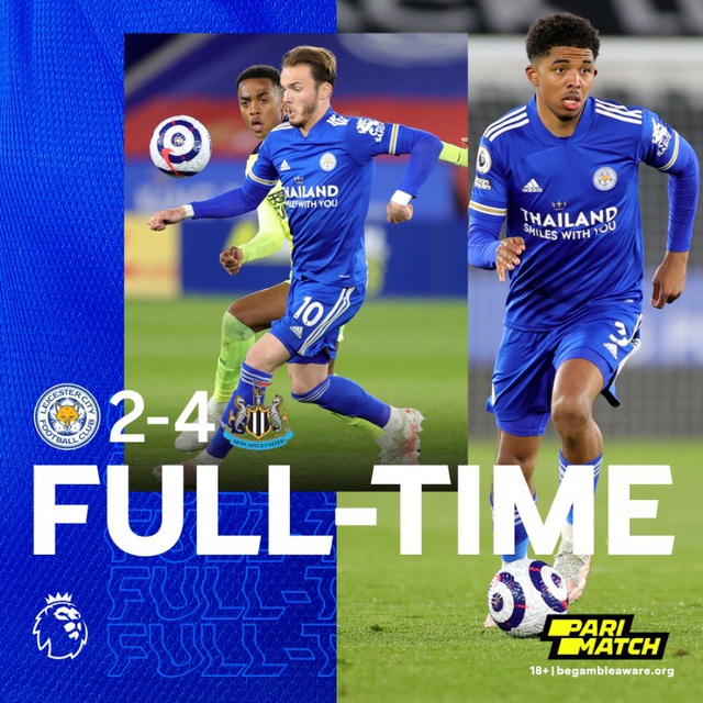 Vòng 35 Ngoại hạng Anh: Leicester bất ngờ thất bại trên sân nhà trước Newcastle - Ảnh 3.