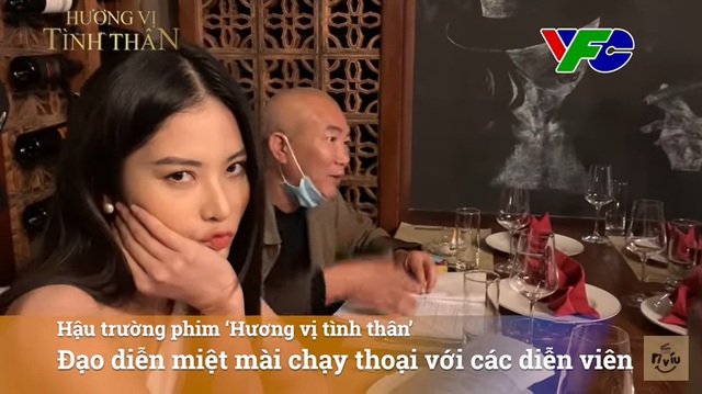 Phương Oanh nhí nhố ở hậu trường Hương vị tình thân - Ảnh 3.