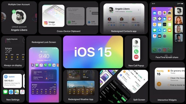 Người dùng iPhone có thể chọn cập nhật hệ điều hành mới hoặc chỉ cập nhật bảo mật từ iOS 15 - Ảnh 1.