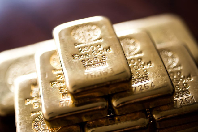 Giá vàng giảm sâu, mất mốc 57 triệu đồng/lượng - Ảnh 1.