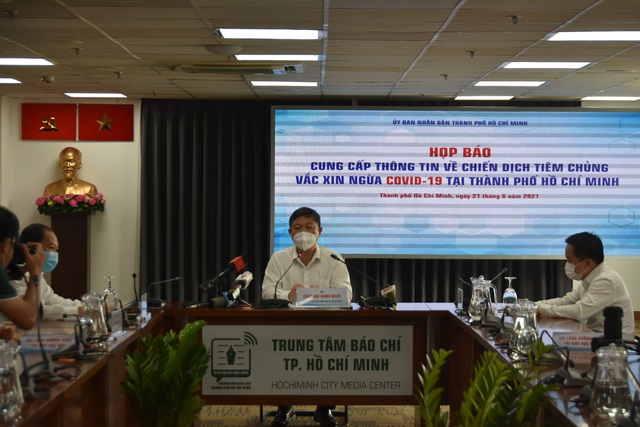 TP Hồ Chí Minh sẽ hoàn thành chiến dịch tiêm hơn 800.000 liều vaccine trong 5 ngày - Ảnh 1.