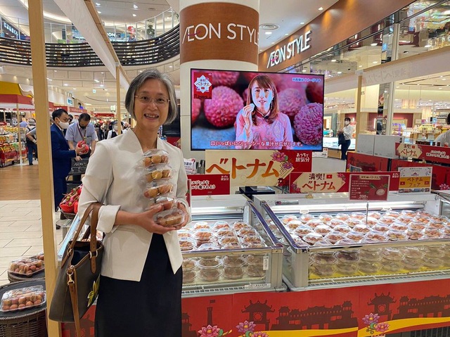 Vải, chuối, xoài đông lạnh Việt được bán trong hàng trăm siêu thị tại Nhật Bản - Ảnh 1.
