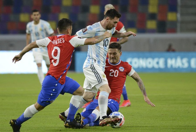 Argentina 1-1 Chile: Messi ghi bàn, Argentina vẫn chỉ có 1 điểm (Vòng loại World Cup 2022) - Ảnh 1.