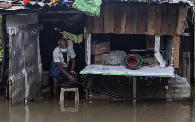 Lũ lụt và sạt lở đất gây thiệt hại nặng nề ở Sri Lanka, 14 người thiệt mạng - Ảnh 7.