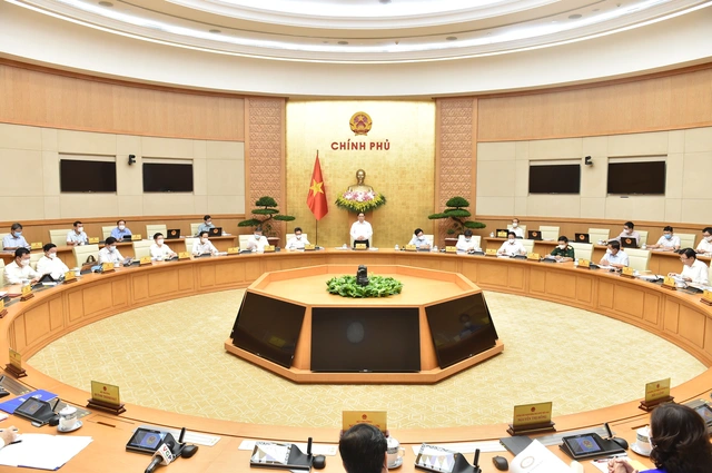Thủ tướng Phạm Minh Chính chủ trì phiên họp Chính phủ thường kỳ tháng 6 - Ảnh 3.
