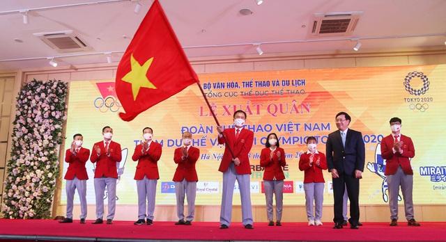 Đoàn thể thao Việt Nam đã hoàn thành bài kiểm tra PCR lần 3 trước khi lên đường tham dự Olympic Tokyo 2020 - Ảnh 1.