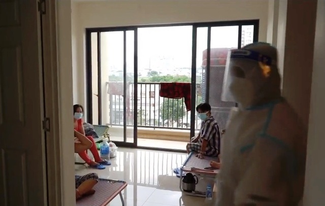 Bên trong bệnh viện dã chiến điều trị bệnh nhân COVID-19 tại TP Hồ Chí Minh - Ảnh 1.
